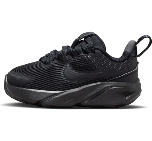 NIKE Star Runner 4 NN (TD) Sneaker, Black/Black-Black-Anthracite, 17 EU von Nike