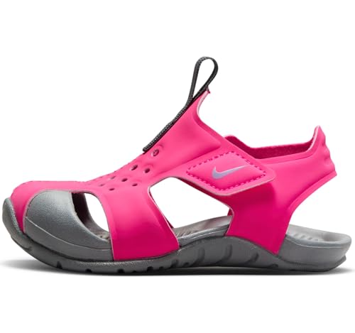 NIKE Sunray Protect 2 (TD) Sneaker, Hyper PINK/Fuchsia Glow-Smoke Grey, 25 EU von Nike