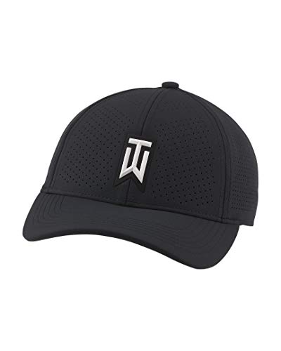 Nike Cap CW6792 Nk Arobill H86 Golfkappe perforiert Unisex, Schwarz S/M von Nike