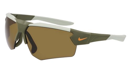 NIKE Unisex Cloak Duo E EV24037 Sunglasses, Matte MEDIUM Olive/Terrain, 71 von NIKE