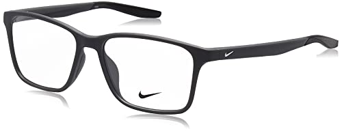 NIKE Unisex NIKE 7117 Sonnenbrille, MATTE DARK GREY/BLACK, 54 von Nike