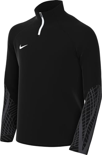 NIKE Unisex Y NK DF STRK23 DRIL TOP T-Shirt, Black/Black/Anthracite/White, S von Nike