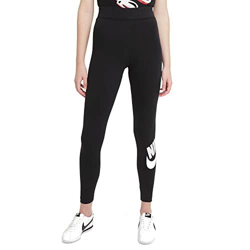 NIKE Women's Sportswear Essential Pants, Black/White, 2XS-T von Nike