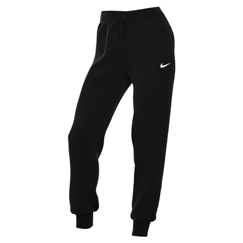 NIKE Women's W NSW PHNX FLC HR STD Pants, Schwarzes Segel, XL von Nike