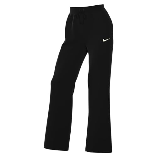 NIKE Women's W NSW PHNX FLC HR Wide Pants, Schwarzes Segel, XS NIKE Women's W NSW PHNX FLC HR Wide Pants, Schwarzes Segel, XS von Nike