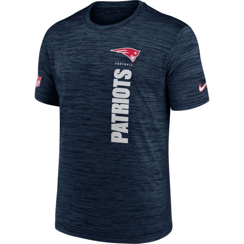New England Patriots Nike Dri-FIT Sideline Velocity Shirt von Nike