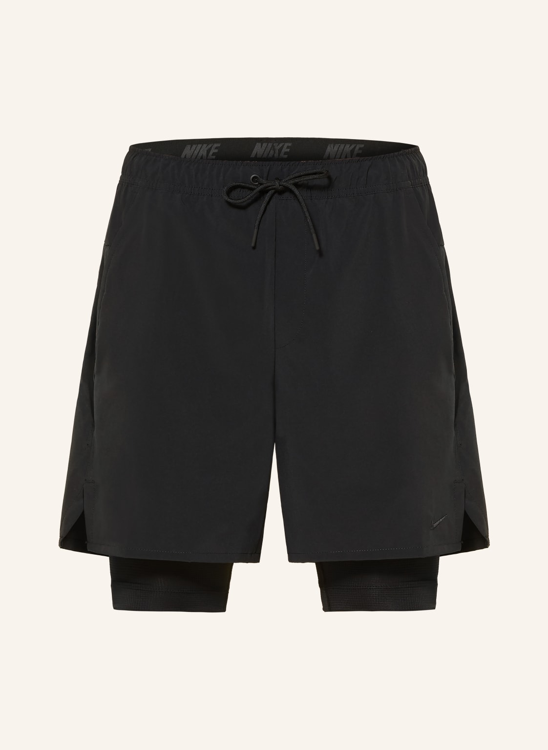 Nike 2-In-1-Trainingsshorts Unlimited schwarz von Nike