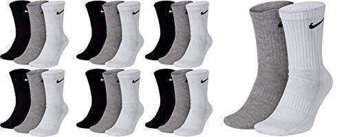 Nike 20 Paar Socken Lang Weiß Schwarz oder Bunt Gemischt Tennissocken Set Paket Bundle, Größe:46-50, Sockenpakete:20 Paar bunt Nike 20 Paar Socken Lang Weiß Schwarz oder Bunt Gemischt Tennissocken Set Paket Bundle, Größe:46-50, Sockenpakete:20 Paar bunt von Nike
