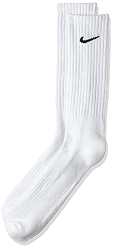 Nike 6 Paar Herren Damen Socken SX4508 weiß oder schwarz oder weiß grau schwarz, Farbe:weiß, Sockengröße:42-46 Nike 6 Paar Herren Damen Socken SX4508 weiß oder schwarz oder weiß grau schwarz, Farbe:weiß, Sockengröße:42-46 von Nike