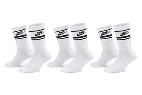 Nike 9 Paar Everyday Essential Tennissocken Socken Sportsocken Unisex DX5089 Prime, Farbe:3x Weiss - Schwarz, Socken Neu:46-50 Nike 9 Paar Everyday Essential Tennissocken Socken Sportsocken Unisex DX5089 Prime, Farbe:3x Weiss - Schwarz, Socken Neu:46-50 von Nike
