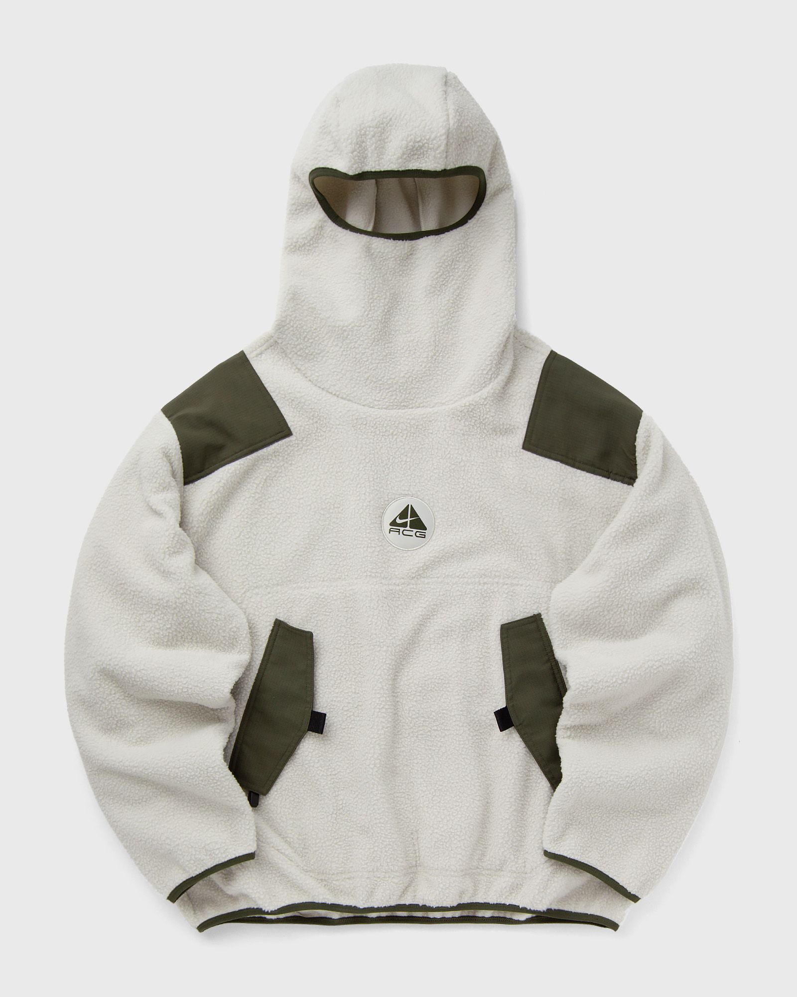 Nike ACG Balaclava Retro Fleece Pullover men Fleece Jackets beige in Größe:L von Nike