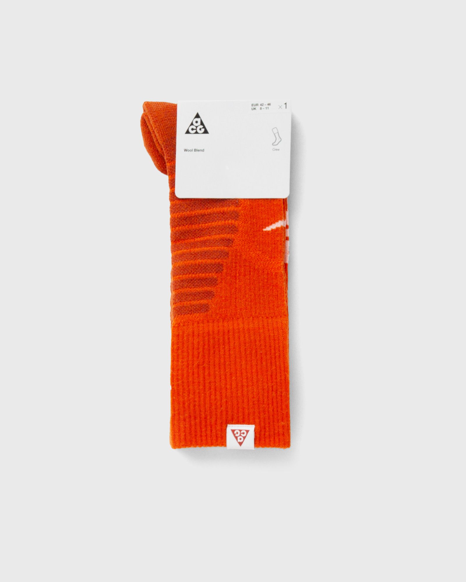 Nike ACG Outdoor Cushioned Crew Socks men Socks orange in Größe:L von Nike