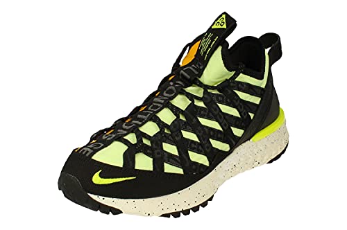 Nike ACG React Terra Gobe Fitness-Schuhe Bequeme Herren Sport-Sneaker Freizeitschuhe Sportschuhe Schwarz/Gelb/Orange, Größe:44 von Nike