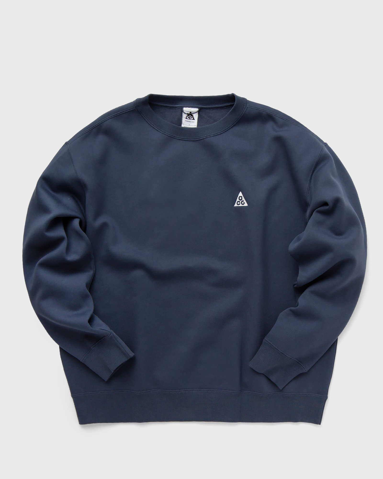 Nike ACG Therma-FIT Fleece Crew men Sweatshirts blue in Größe:L von Nike