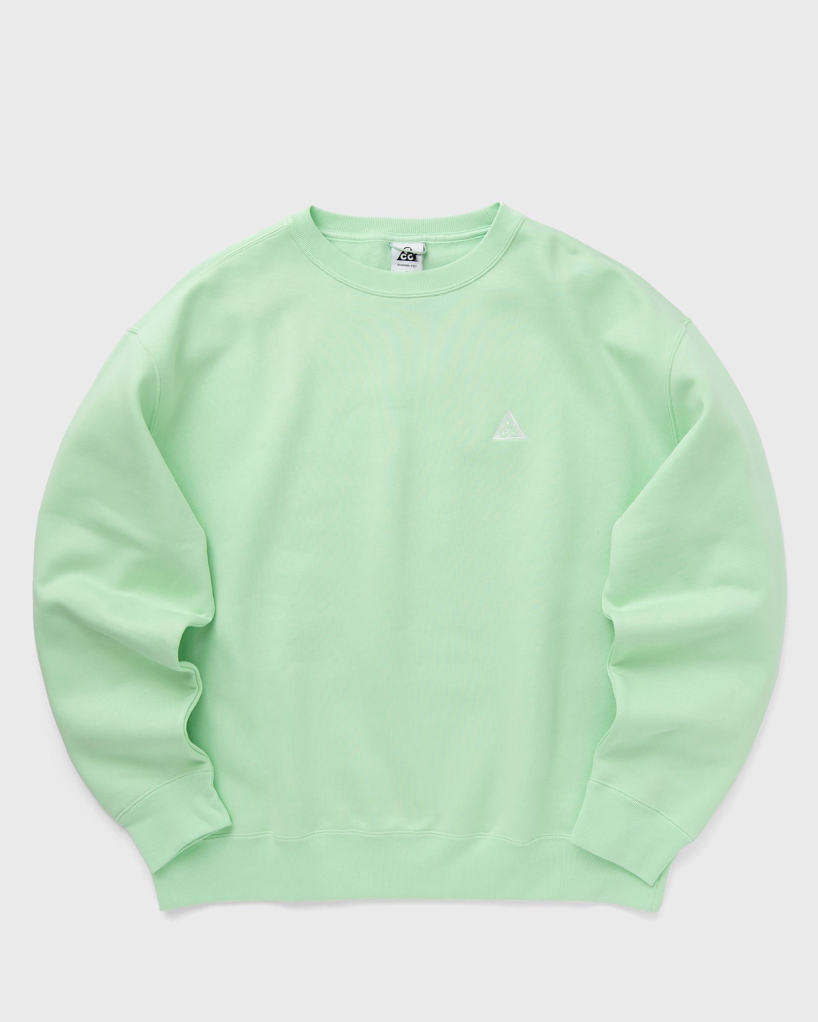 Nike ACG Therma-FIT Fleece Crew men Sweatshirts green in Größe:L von Nike