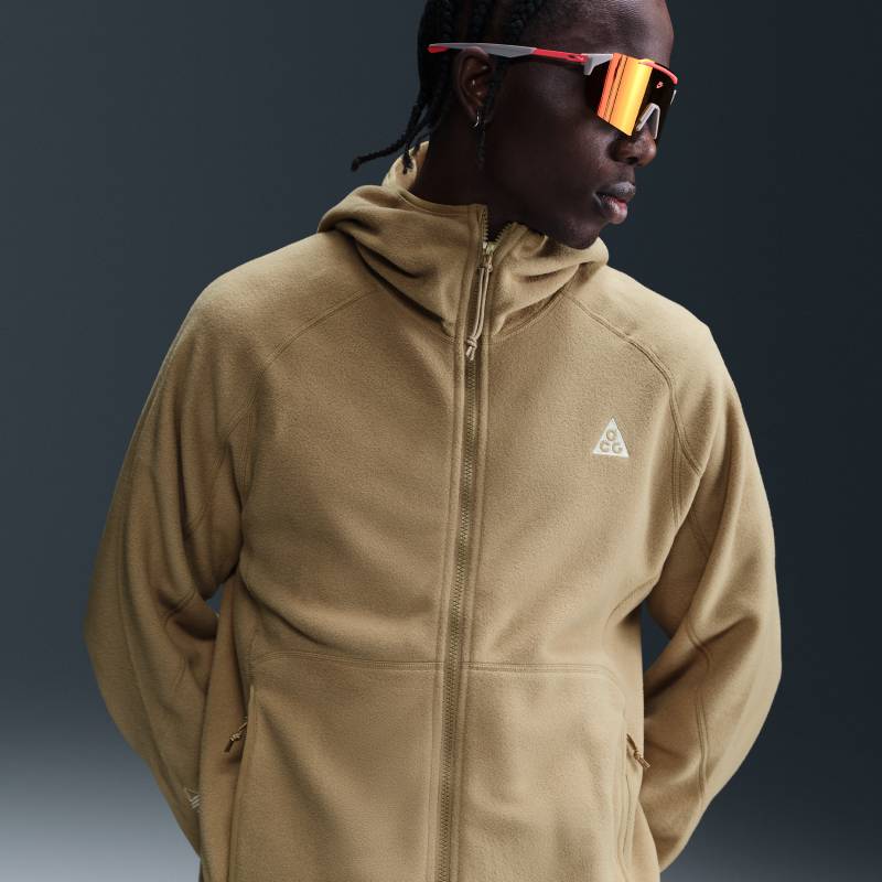 Nike ACG "Wolf Tree" Hoodie mit durchgehendem Reißverschluss - Braun von Nike