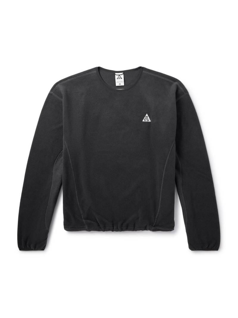 Nike - ACG Wolf Tree Logo-Embroidered Polartec® Fleece Sweatshirt - Men - Black - XL von Nike