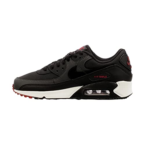 Nike AIR MAX 90 Herren Schuhe, Anthrazit/Schwarz-Team Red, 40 EU von Nike