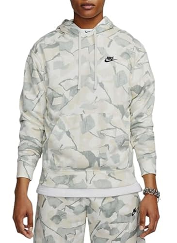 Nike Accessoires M NK Club+ FT PO Hoodie AOP,LI FAIR Aqua - M von Nike