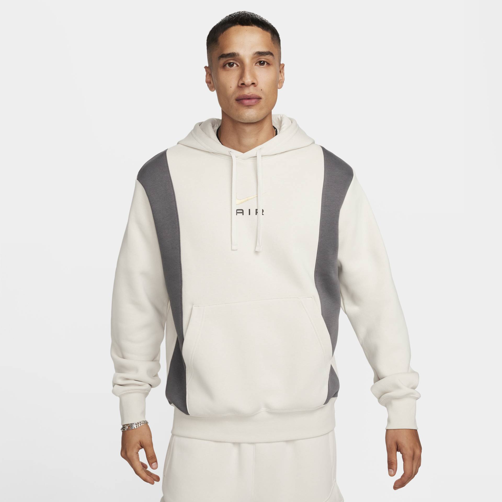 Nike Air Fleece-Hoodie für Herren - Braun von Nike