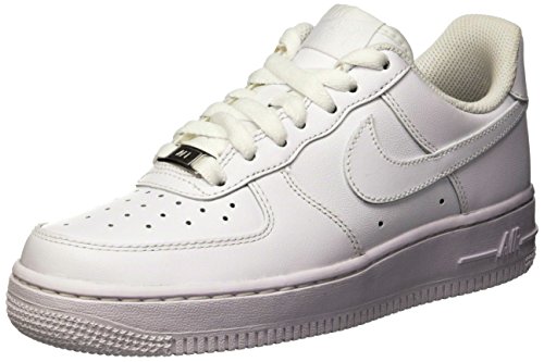 Nike Air Force 1 07 Damen-Basketballschuhe, Weiß - White (White) - Größe: 36.5 EU von Nike