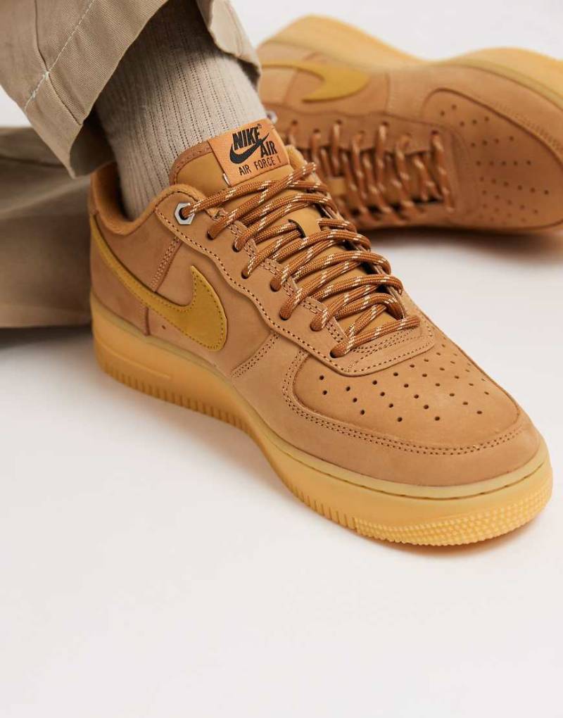 Nike - Air Force 1 '07 - Sneaker in Braun-Brown von Nike
