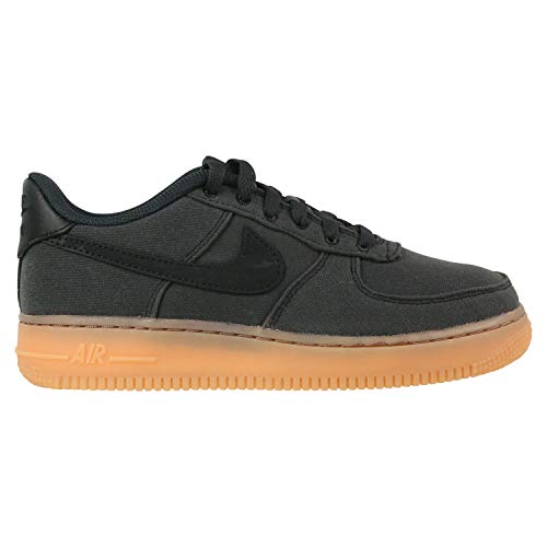 Nike Air Force 1 Lv8 Style (Gs) Fitnessschuhe, Mehrfarbig Black Black Gum Med Brown Black 001, 35 2/3 EU von Nike