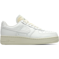 Nike Air Force Damen Sneaker - Weiß - Größe 40.5 - Leder, Textil von Nike