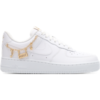 Nike Air Force Damen Sneaker - Weiß - Größe 39 - Leder, Textil von Nike