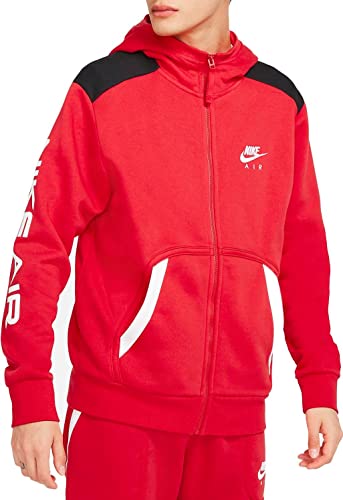 Nike Air Full Zip Hoody (M, red) von Nike