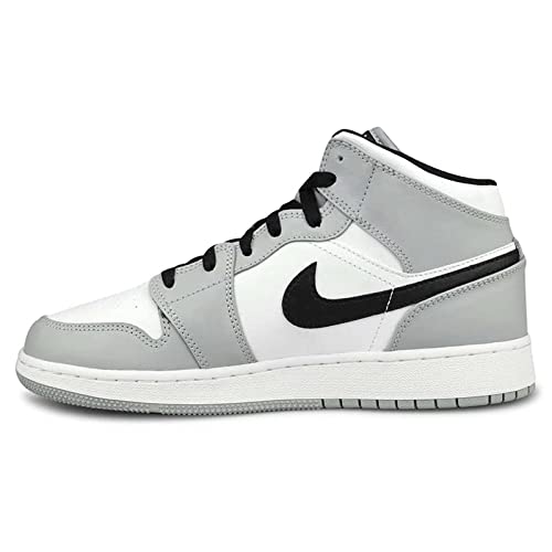 Nike Air Jordan 1 Mid Light Smoke Grey Gris - 40 von Nike