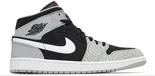 Nike Air Jordan 1 Mid SE Herren-Sneaker, Schwarz, 45.5 EU von Nike