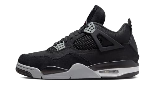 Nike Air Jordan 4 Retro SE Black Canvas DH7138-006 (Schwarz, eu_Footwear_Size_System, Adult, Men, Numeric, medium, Numeric_43) von Jordan