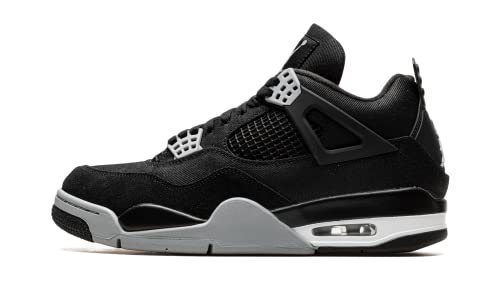 Nike Air Jordan 4 Retro SE Black Canvas DH7138-006 (Schwarz, eu_Footwear_Size_System, Adult, Men, Numeric, medium, Numeric_47) von Jordan