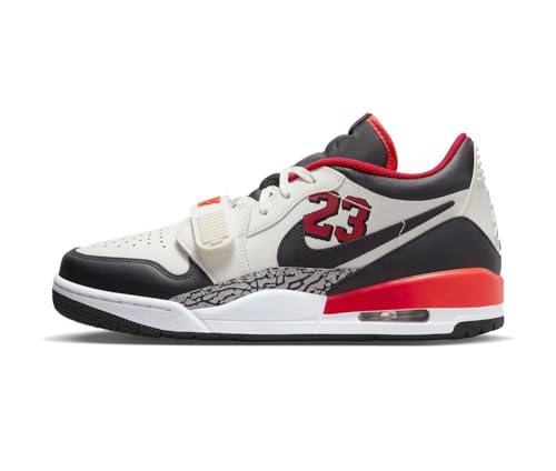 Nike Air Jordan Legacy 312 Low Herren Trainers FJ7221 Sneakers Schuhe (UK 9.5 US 10.5 EU 44.5, sail Black White Gym red 101) von Nike