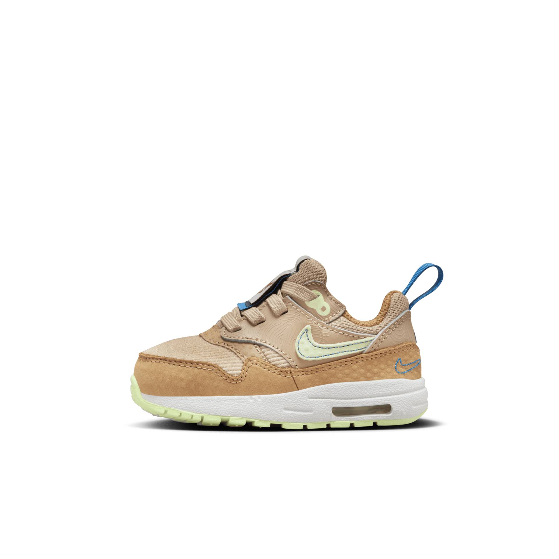 Nike Air Max 1 SE EasyOn Schuh für Babys und Kleinkinder - Braun von Nike