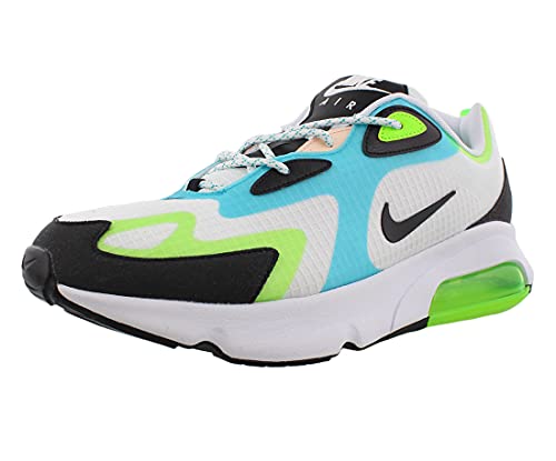 Nike Air Max 200 SE Herren Running Trainers CJ0575 Sneakers Schuhe (UK 7.5 US 8.5 EU 42, White Black Electric Green 101) von Nike