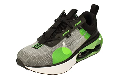 Nike Air Max 2021 GS Running Trainers DA3199 Sneakers Schuhe (UK 5 US 5.5Y EU 38, Black Chrome Green Strike 004) von Nike