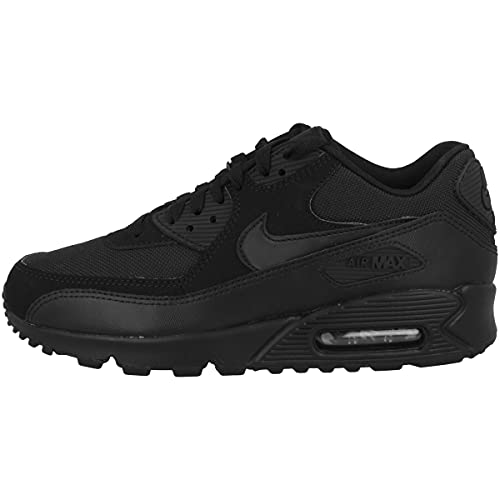 Nike Air Max 90 537384, Herren Sneakers Training, Schwarz (Black/Black/Black/Black), 40 EU von Nike