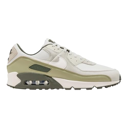 Nike Air Max 90 Herren-Laufschuhe (Nuetral Olive/Phantom/Light Orewood Brown) (IH0262-276, Beige/Braun/Grün), Beige/Braun/Grün, 48.5 EU von Nike