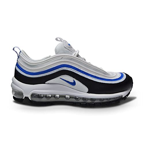 Nike Air Max 97 (Gs) Laufschuh, White Signal Blue Black Pure Platinum, 38 EU von Nike