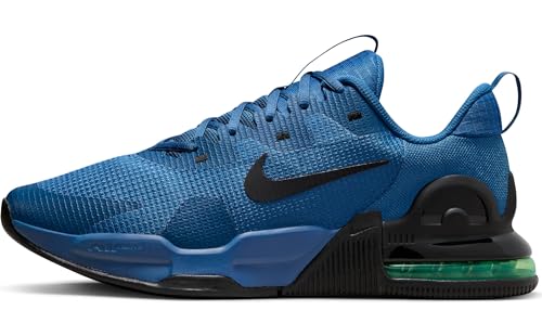 Nike Herren M Air Max Alpha Trainer 5 Trainingsschuh, Court Blue Black Green Strike, 47 EU von Nike