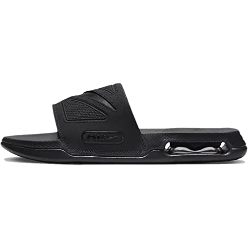 Nike Air Max Cirro Just Do It Solarsoft Slide Athletic Sandalen für Herren, Schwarz/Schwarz/Schwarz, 44 EU von Nike