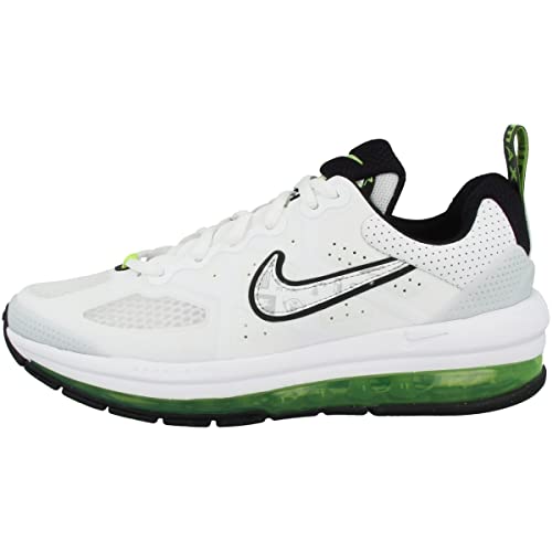 Nike Air Max Genome Gymnastikschuh, White/Black/Volt/Pure Platinum, 38.5 EU von Nike