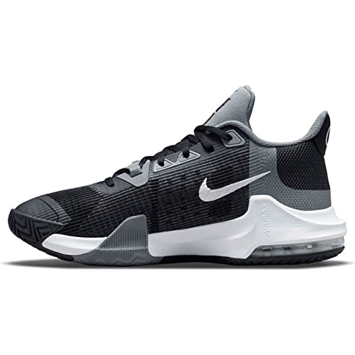 NIKE Damen Cq9382 Basketballschuhe, Schwarz Weiß Cool Grey 001, 42.5 EU von Nike