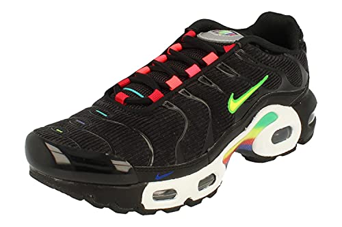 Nike Air Max Plus EOI GS Running Trainers DD2008 Sneakers Schuhe (UK 5.5 us 6Y EU 38.5, Black Lemon Venom White 001) von Nike