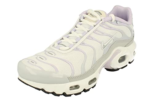 Nike Air Max Plus GS Running Trainers CD0609 Sneakers Schuhe (UK 3 US 3.5Y EU 35.5, White metallic Silver 108) von Nike