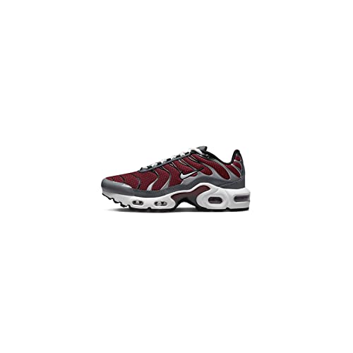 Nike Air Max Plus GS Running Trainers CD0609 Sneakers Schuhe (UK 5.5 us 6Y EU 38.5, Team red White Black cool Grey 602) von Nike