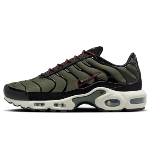 Nike Air Max Plus Herren Schuhe (FB9722-300, Cargo Khaki/Phantom/Schwarz), Cargo Khaki/Phantom/Schwarz, 41 EU von Nike