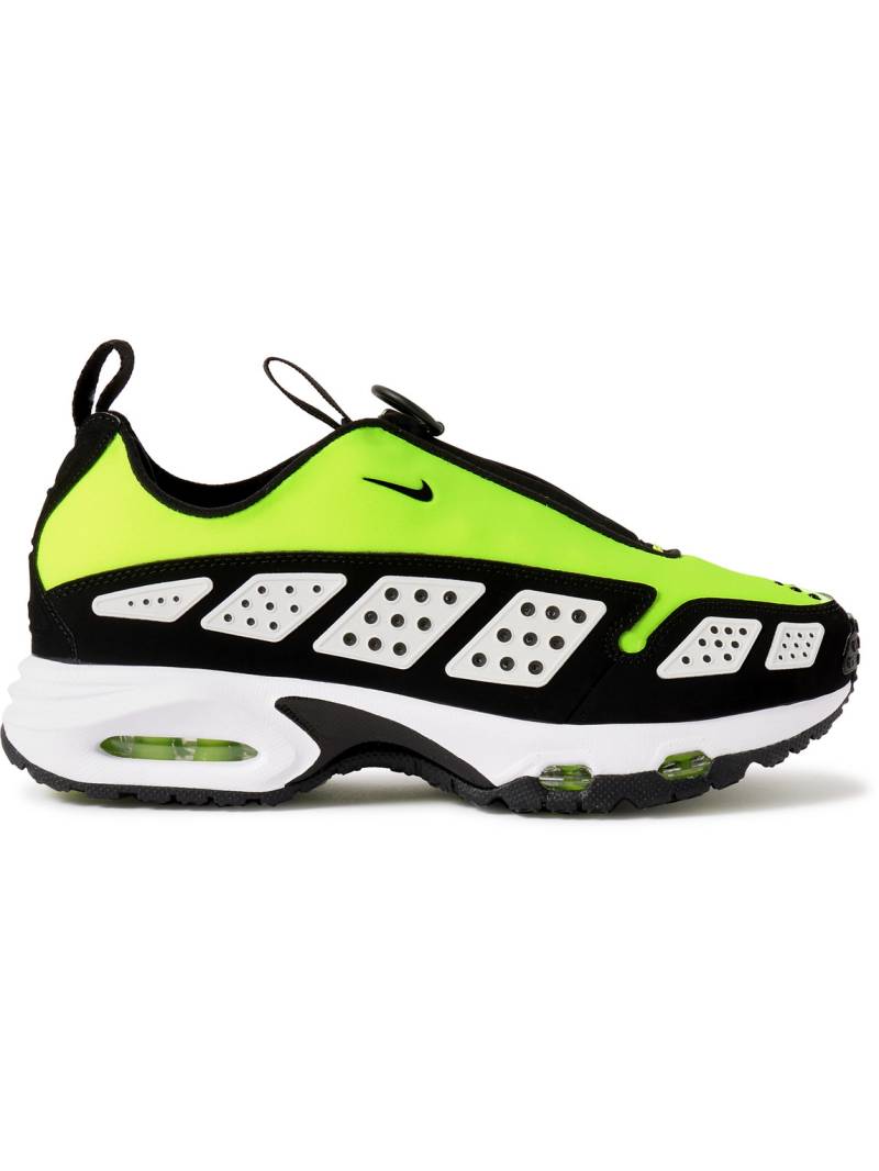 Nike - Air Max SNDR Rubber-Trimmed Scuba Sneakers - Men - Green - US 8.5 von Nike
